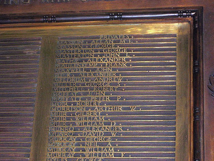 © Gordon Masterton: Licensor: Gordon Masterton Tramway Memorial detail